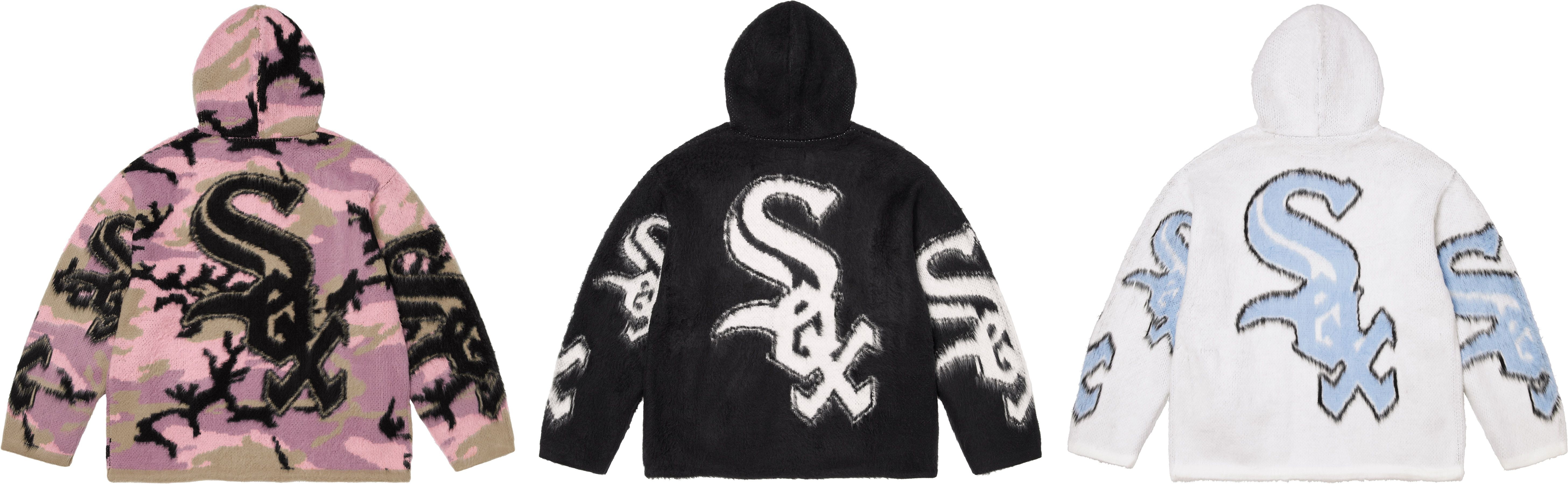 Supreme®/Chicago White Sox™ Zip Up Hooded Sweater